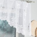 RENATA Firanka żakardowa gotowa, szerokość 250 x wysokość 80cm, kolor 001 biały 049885/FBL/001/250080/1 RENATA Firanka żakardowa gotowa, szerokość 250 x wysokość 80cm, kolor 001 biały 049885/FBL/001/250080/1