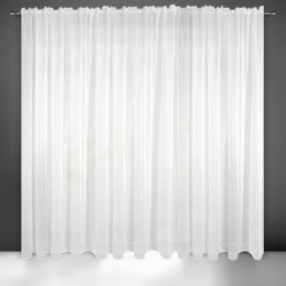 Firana gotowa lucy na taśmie 200x270 cm biały