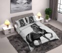 Pościel bawełniana 160x200 Koń czarny perkal 8763 konik w galopie horse młodzieżowa Faro Pościel bawełniana 160x200 Koń czarny perkal 8763 konik w galopie horse młodzieżowa Faro