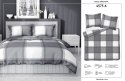 Pościel bawełniana 180x200 szara krata 4573 A Bawełna 16 Pościel bawełniana 180x200 szara krata 4573 A Bawełna 16