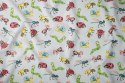 Poszewka bawełniana 70x80 biedronki dziecięca zapinana na suwak 3694 D KARO Kraina Snów Poszewka bawełniana 70x80 biedronki dziecięca zapinana na suwak 3694 D KARO Kraina Snów