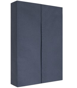Prześcieradło bawełniane 220x210 popielate bez gumki tradycyjne