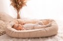 Gniazdko niemowlęce Prestige Muslin 55x80 kremowy materacyk pozycjonujący Gniazdko niemowlęce Prestige Muslin 55x80 kremowy materacyk pozycjonujący
