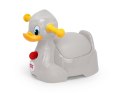 Nocnik Quack w kształcie kaczki 33,5x42x29 szary Ok Baby Nocnik Quack w kształcie kaczki 33,5x42x29 szary Ok Baby