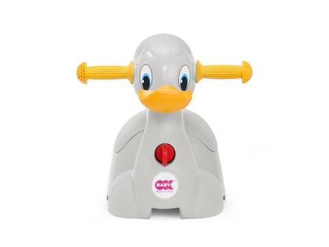 Nocnik Quack w kształcie kaczki 33,5x42x29 szary Ok Baby Nocnik Quack w kształcie kaczki 33,5x42x29 szary Ok Baby
