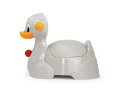 Nocnik Quack w kształcie kaczki 33,5x42x29 szary Ok Baby Nocnik Quack w kształcie kaczki 33,5x42x29 szary Ok Baby