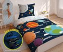 Pościel świecąca w ciemności 140x200 Kosmos planety gwiazdy bawełniana 3038 A 4715 Pościel świecąca w ciemności 140x200 Kosmos planety gwiazdy bawełniana 3038 A 4715