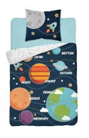 Pościel świecąca w ciemności 140x200 Kosmos planety gwiazdy bawełniana 3038 A 4715 Pościel świecąca w ciemności 140x200 Kosmos planety gwiazdy bawełniana 3038 A 4715