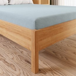Prześcieradło jersey z gumką 160x200 Dreamy Premium jasne niebieskie 100033/JEG/008/160200/1