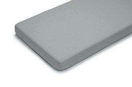 Wodoodporne prześcieradło z gumką Soft Dream 120x60 Grey PETITE&MARS