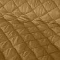 Narzuta dekoracyjna 170x210 Alara 3 musztardowa wzór geometryczny w romby