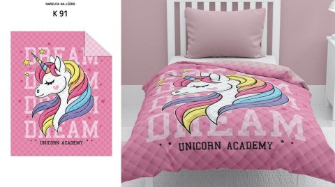 Narzuta młodzieżowa Holland 170x210 K 91 unicorn dwustronna dekoracyjna na łóżko pikowana 13 Narzuta młodzieżowa Holland 170x210 K 91 unicorn dwustronna dekoracyjna na łóżko pikowana 13