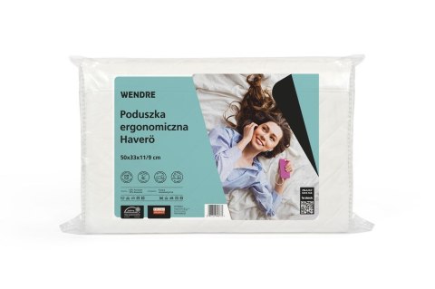Poduszka Ergonomiczna Havero 50x33x11/9 Biała Wendre Poduszka Ergonomiczna Havero 50x33x11/9 Biała Wendre
