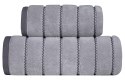 Ręcznik Oscar 70x140 szary jasny 550 g/m2 frotte