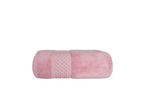 Ręcznik Rete 70x140 różowy frotte 650 g/m2 bawełniany przędza dwupętelkowa soft touch 24/2 Ręcznik Rete 70x140 różowy frotte 650 g/m2 bawełniany przędza dwupętelkowa soft touch 24/2