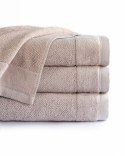 Ręcznik Vito 100x150 beżowy perłowy frotte bawełniany 550 g/m2