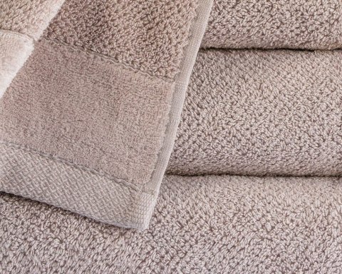 Ręcznik Vito 100x150 beżowy perłowy frotte bawełniany 550 g/m2 Ręcznik Vito 100x150 beżowy perłowy frotte bawełniany 550 g/m2