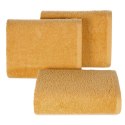 Rękawica kąpielowa frotte bawełniana 500 g/m² - musztardowa - Mono