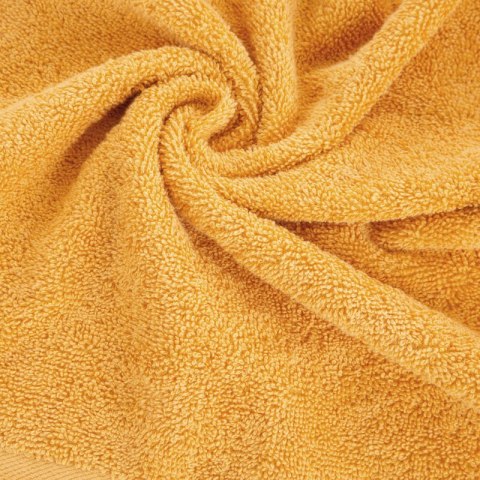 Rękawica kąpielowa frotte bawełniana 500 g/m² - musztardowa - Mono Rękawica kąpielowa frotte bawełniana 500 g/m² - musztardowa - Mono