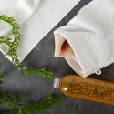 Rękawica kąpielowa frotte bawełniana 500 g/m² - musztardowa - Mono