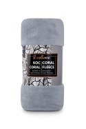 Koc narzuta z mikrofibry 150x200 Coral szary C24 Koc narzuta z mikrofibry 150x200 Coral szary C24
