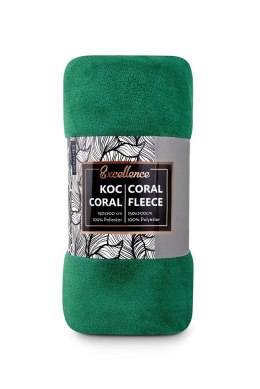 Koc narzuta z mikrofibry 150x200 Coral zielony C24