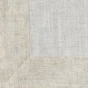 Obrus bieżnik 40x180 Natu 10 naturalny beżowa lamówka Eurofirany