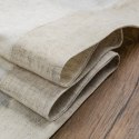 Obrus bieżnik 40x180 Natu 10 naturalny beżowa lamówka Eurofirany