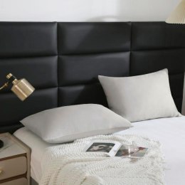 Poszewka satynowa 50x70 taupe beżowa jednobarwna I24