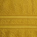 Ręcznik Mila 70x140 musztardowy bambusowy frotta 500g/m2 Eurofirany
