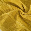 Ręcznik Mila 70x140 musztardowy bambusowy frotta 500g/m2 Eurofirany