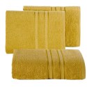 Ręcznik Mila 70x140 musztardowy bambusowy frotta 500g/m2 Eurofirany