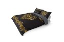 Pościel bawełniana 160x200 Home czarna żółta 3754 A Holland 78 Pościel bawełniana 160x200 Home czarna żółta 3754 A Holland 78