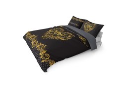 Pościel bawełniana 160x200 Home czarna żółta 3754 A Holland 78