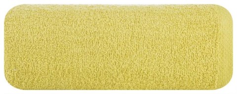 Ręcznik Gładki 1 30x50 musztardowy 400g/m2 frotte Eurofirany