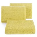 Ręcznik Gładki 1 30x50 musztardowy 400g/m2 frotte Eurofirany