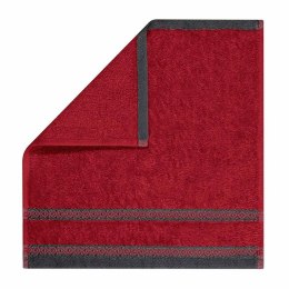 Ręcznik Panama 30x30 czerwony frotte 500g/m2