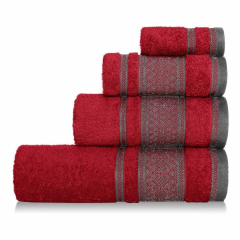 Ręcznik Panama 30x30 czerwony frotte 500g/m2 Ręcznik Panama 30x30 czerwony frotte 500g/m2