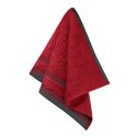 Ręcznik Panama 30x30 czerwony frotte 500g/m2 Ręcznik Panama 30x30 czerwony frotte 500g/m2