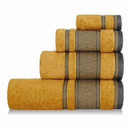 Ręcznik Panama 30x30 musztardowy frotte 500g/m2