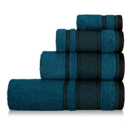 Ręcznik Panama 30x30 turkusowy ciemny frotte 500g/m2