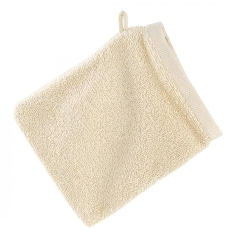 Rękawica kąpielowa frotte bawełniana 500 g/m² - beżowa - Mono Rękawica kąpielowa frotte bawełniana 500 g/m² - beżowa - Mono