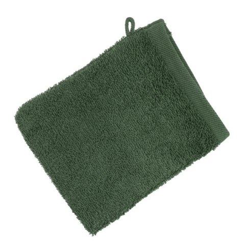 Rękawica kąpielowa frotte bawełniana 500 g/m² - zielona ciemna - Mono Rękawica kąpielowa frotte bawełniana 500 g/m² - zielona ciemna - Mono