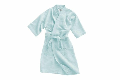 Szlafrok gofrowany miętowy S/M bawełniany Kimono Gofer Szlafrok gofrowany miętowy S/M bawełniany Kimono Gofer