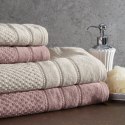 Ręcznik Adore 30x50 czerwony o strukturze krateczki 500 g/m2 Eurofirany Ręcznik Adore 30x50 czerwony o strukturze krateczki 500 g/m2 Eurofirany
