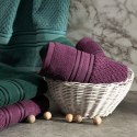 Ręcznik Davos 6 30x50 miętowy ciemny frotte 500 g/m2 Eurofirany