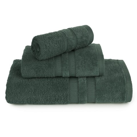 Ręcznik Porto 70x140 10 zielony ciemny 500g/m2 frotte Eurofirany Ręcznik Porto 70x140 10 zielony ciemny 500g/m2 frotte Eurofirany