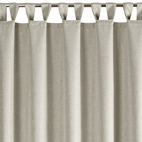 Zasłona gotowa 155x220 Garden beżowa do ogrodu wodoodporna mocowana na szelki/rzep Eurofirany Zasłona gotowa 155x220 Garden beżowa do ogrodu wodoodporna mocowana na szelki/rzep Eurofirany