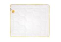 Kołdra antyalergiczna 180x200 Bee Soft Satyna baw ciepła 1600g biała AMZ Kołdra antyalergiczna 180x200 Bee Soft Satyna baw ciepła 1600g biała AMZ