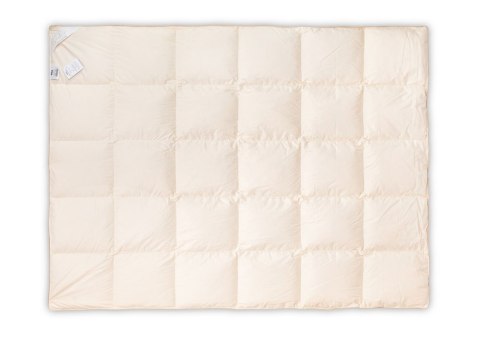 Kołdra pierze 155x200 ciepła 2100g kremowa AMZ Kołdra pierze 155x200 ciepła 2100g kremowa AMZ
